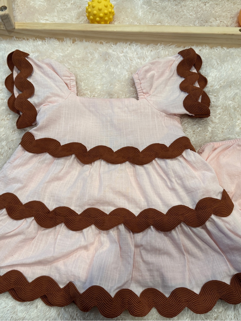 Janie and Jack Ric Rac Dress - Picture 3 of 5